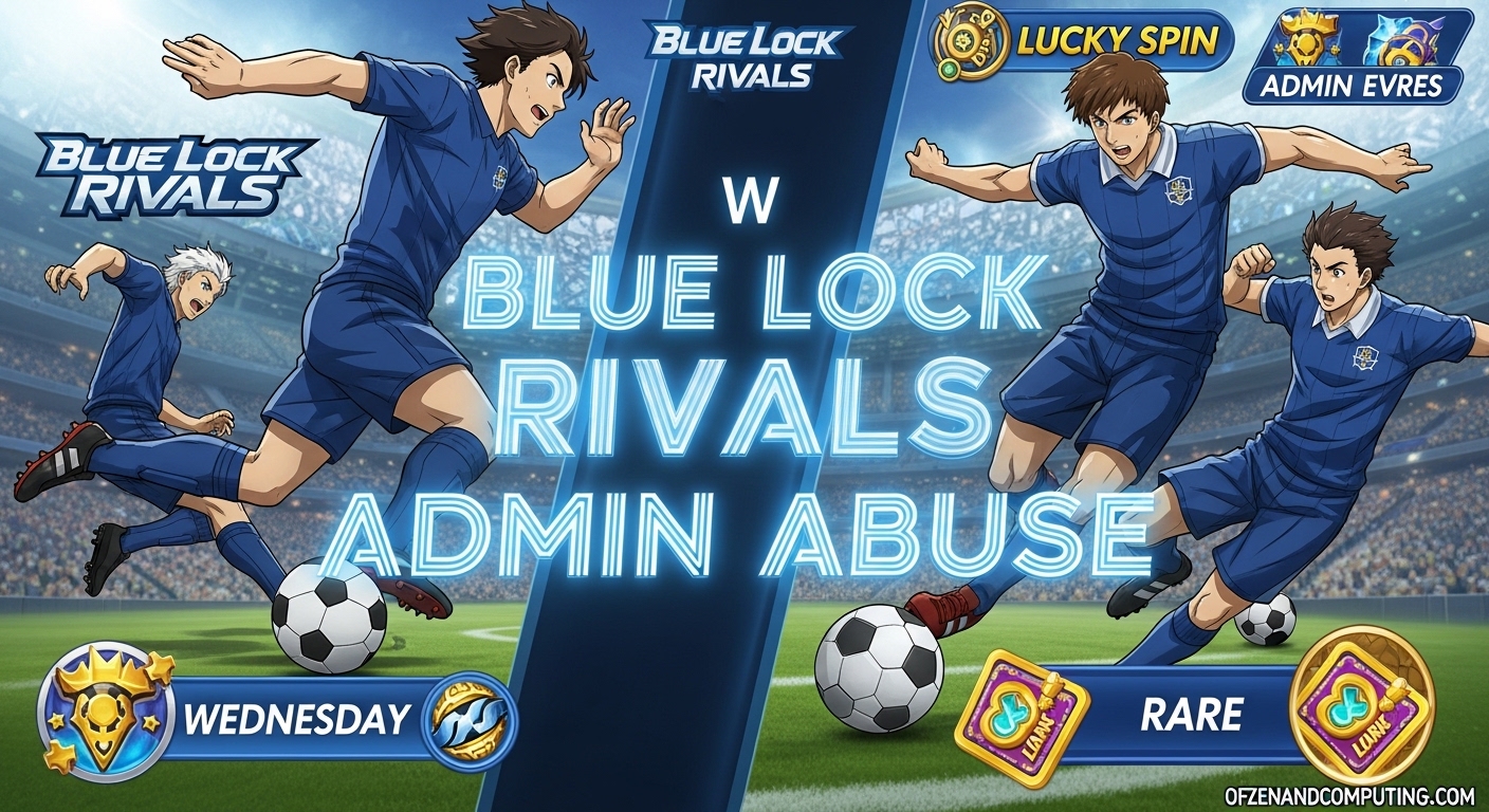 Blue Lock Rivals Admin Abuse
