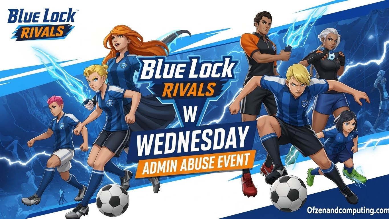 Blue Lock Rivals W Wednesday Admin Abuse Event