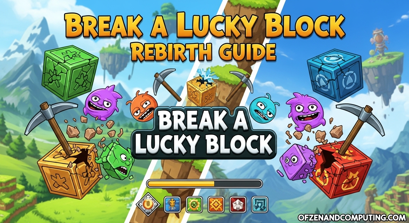 Break a Lucky Block Rebirth Guide