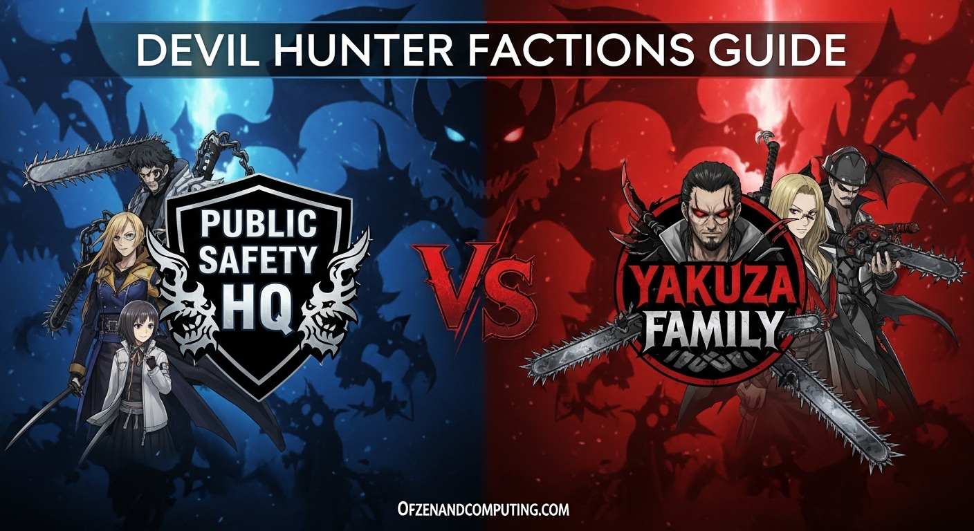 Devil Hunter Factions Guide
