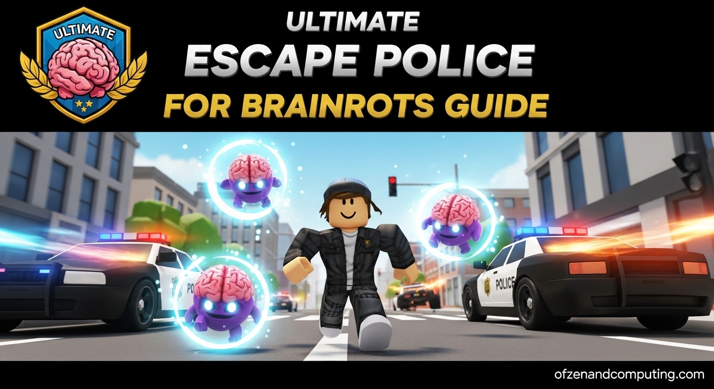 Escape Police For Brainrots Beginner's Guide