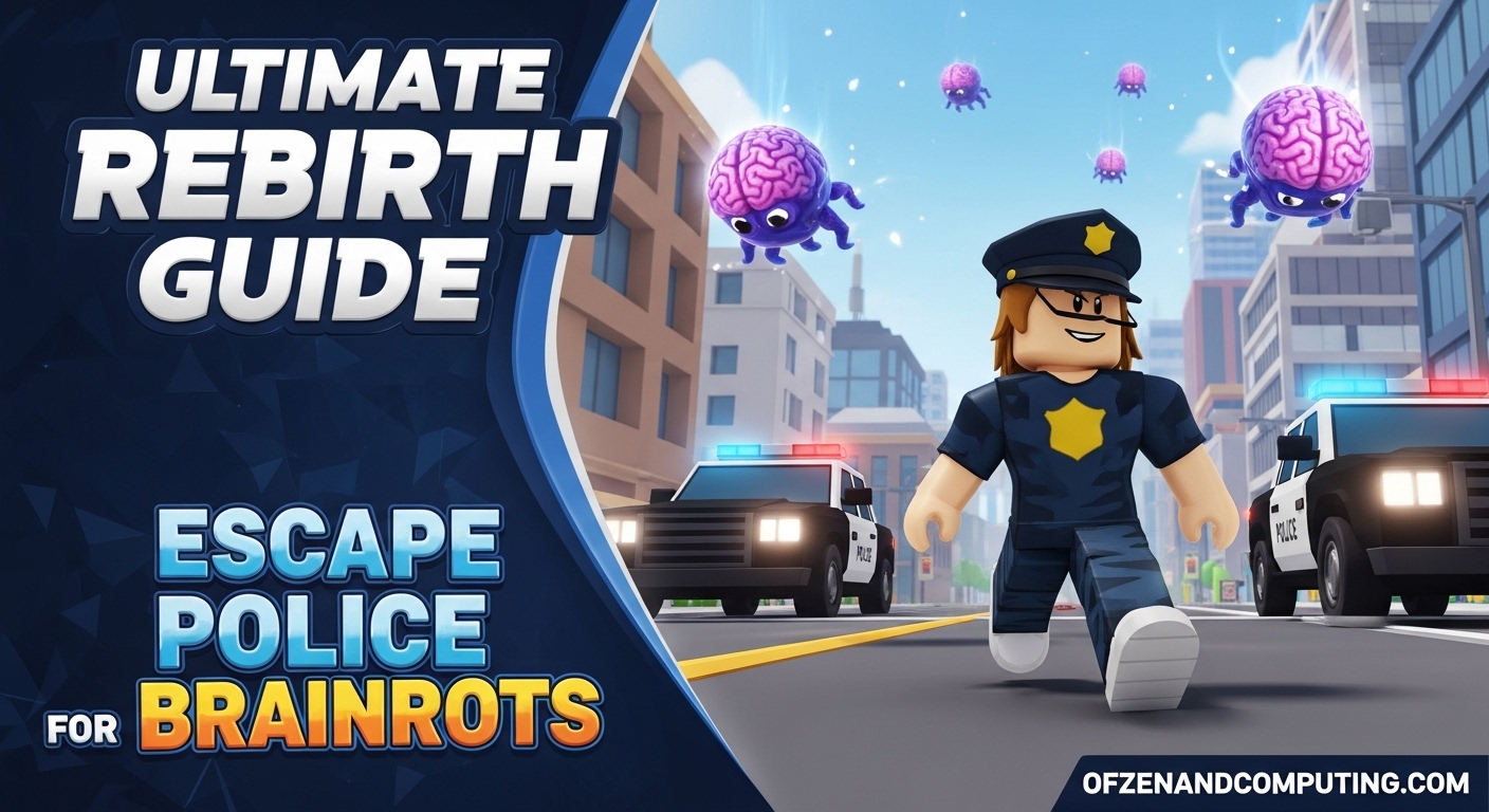 Escape Police For Brainrots Rebirth Guide