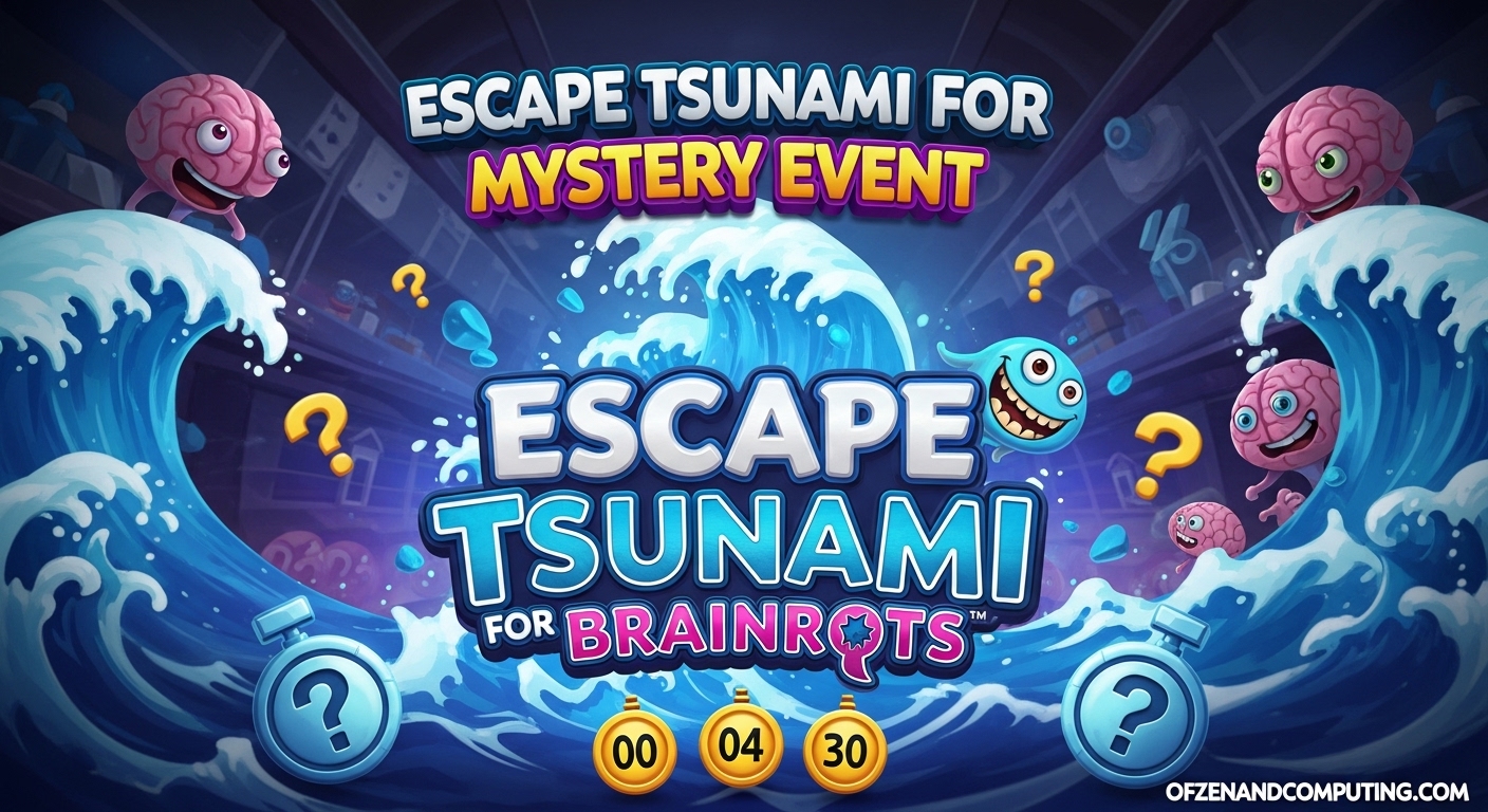 Escape Tsunami For Brainrots Mystery Event March 2026 Complete Guide