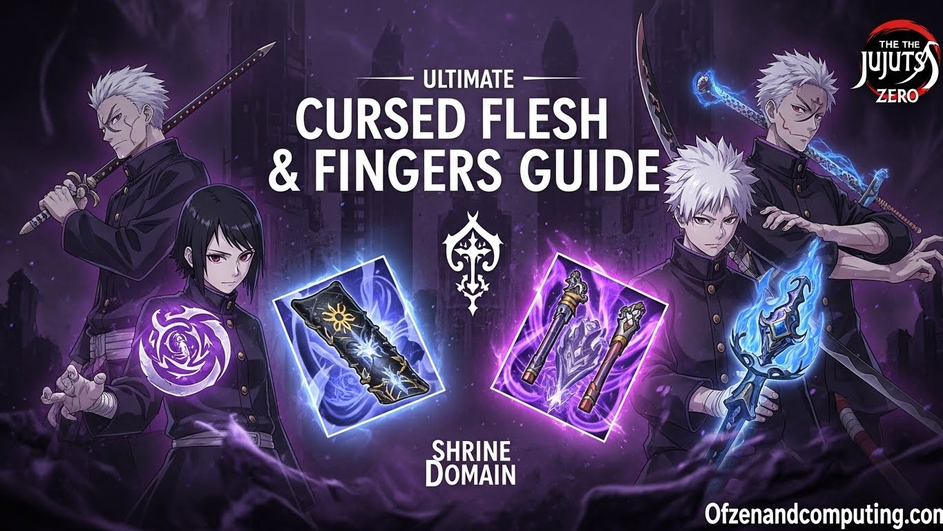 Fastest Cursed Flesh Farming Guide in Jujutsu Zero
