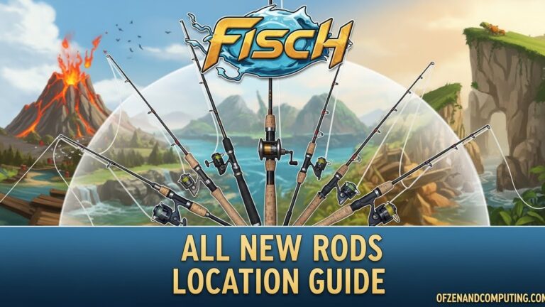Fisch New Rods Guide (March 2026) All 6 Locations & Stats