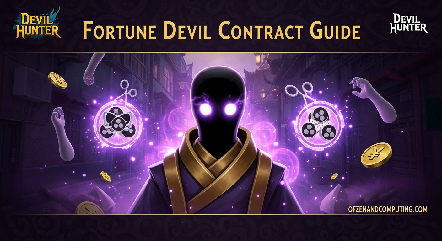 Fortune Devil Contract in Devil Hunter