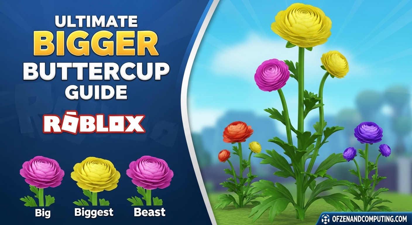 Grow a Garden Bigger Buttercup