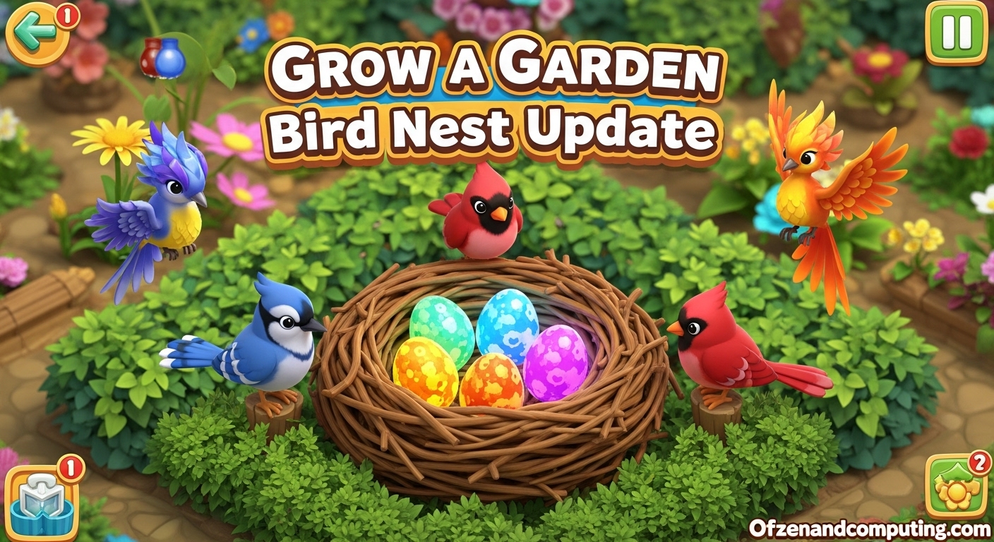 Grow a Garden Bird Nest Update
