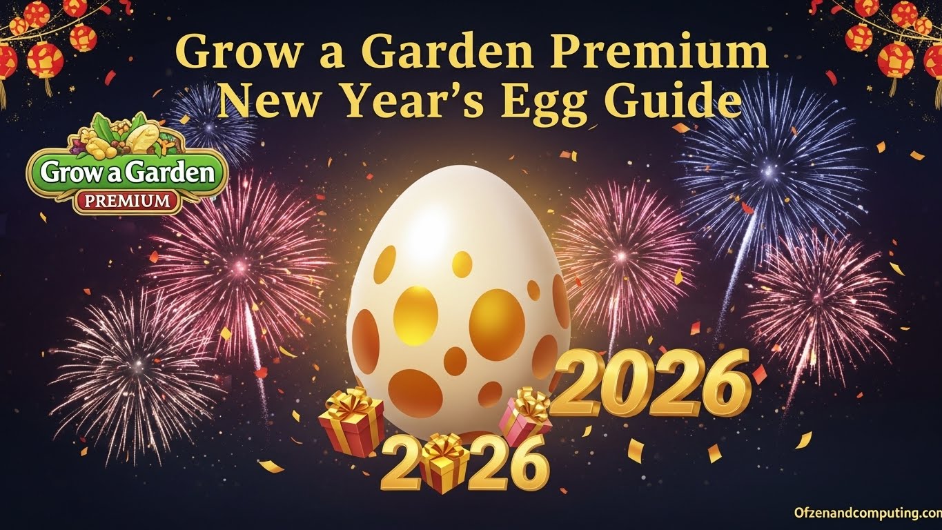 Grow a Garden Premium New Year's Egg Guide