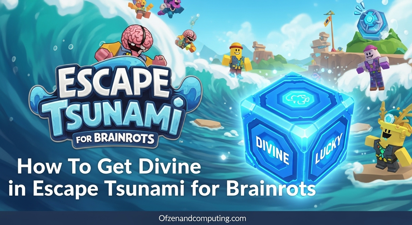 How To Get Divine in Escape Tsunami for Brainrots