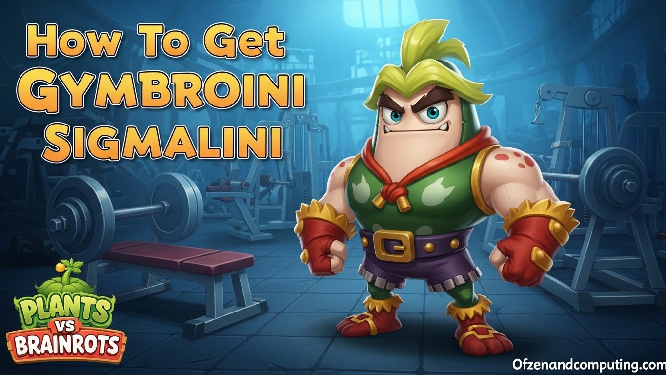 How To Get Gymbroini Sigmalini in Plants vs Brainrots