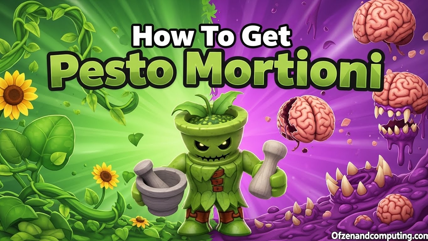 How To Get Pesto Mortioni in Plants Vs Brainrots