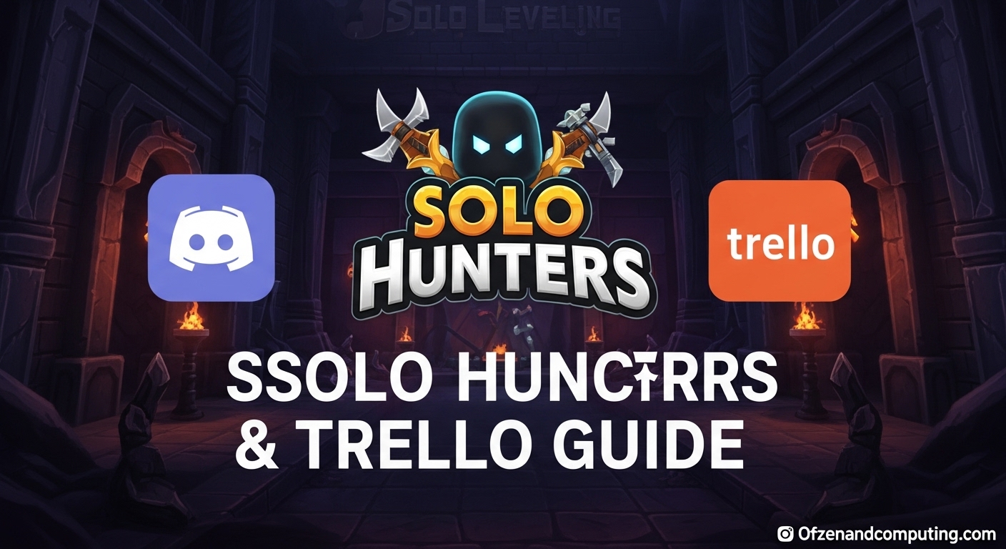 How To Join Solo Hunters Official Discord and Trello