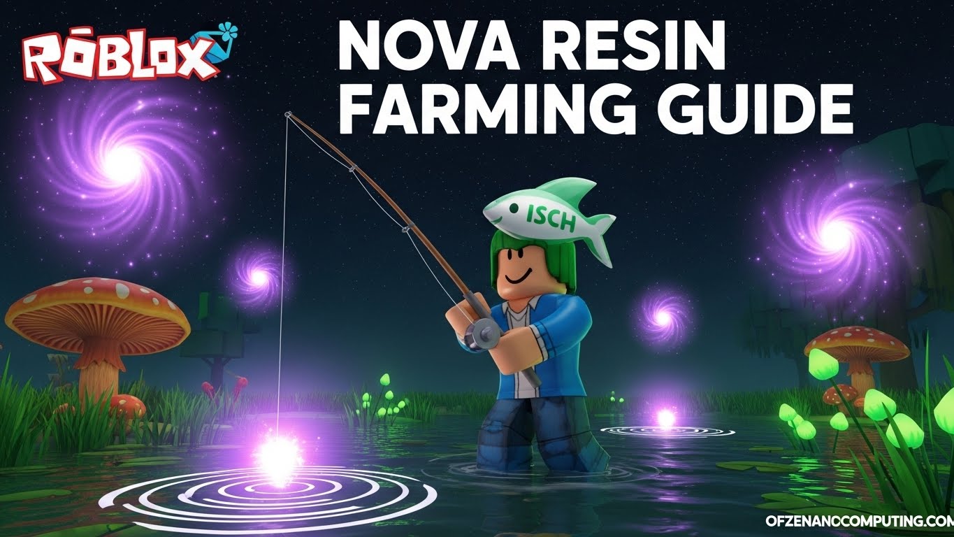 How to Farm Nova Resin Fisch Roblox