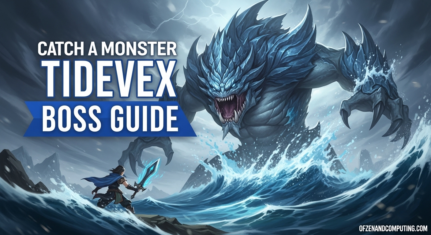 How to Find Tidevex in Catch a Monster