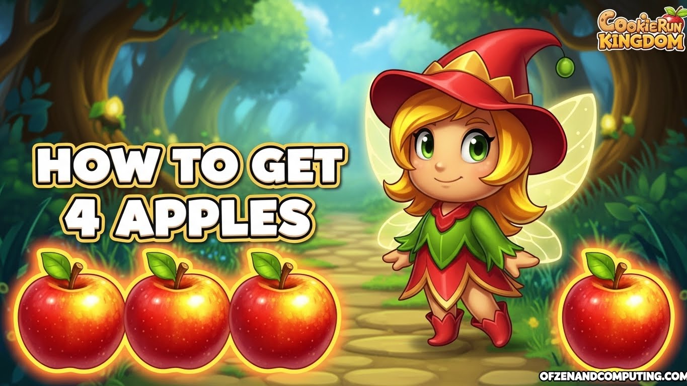 How to Get 4 Apples