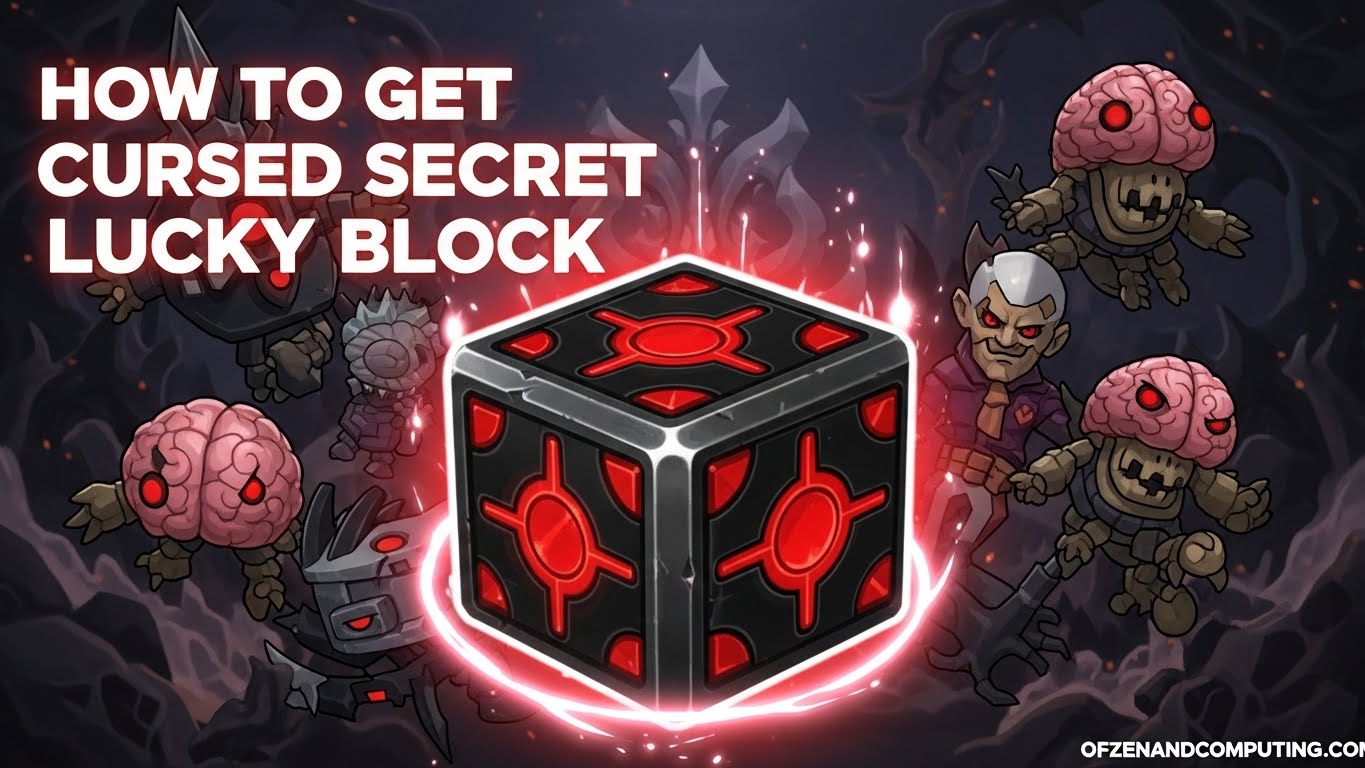 How to Get Cursed Secret Lucky Block in Steal a Brainrot