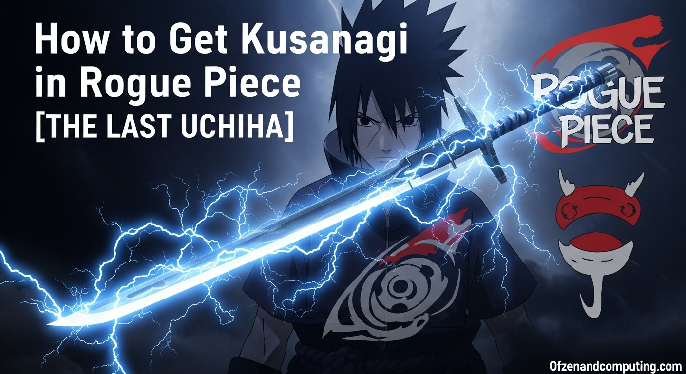 How to Get Kusanagi Sword Rogue Piece