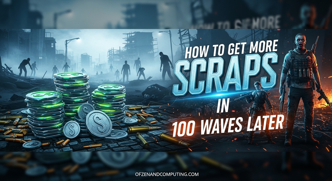 How to Get More Scraps in 100 Waves Later