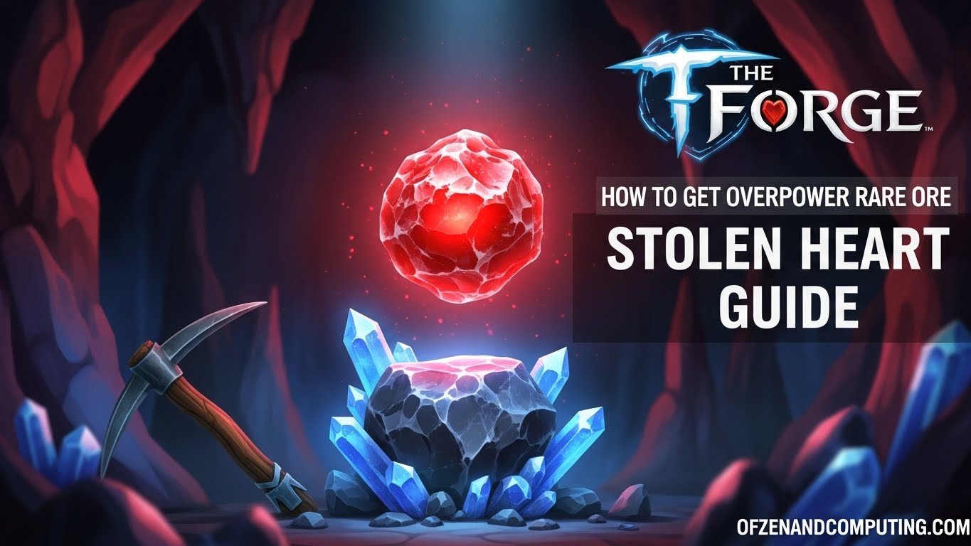 How to Get Overpower Rare Ore in The Forge
