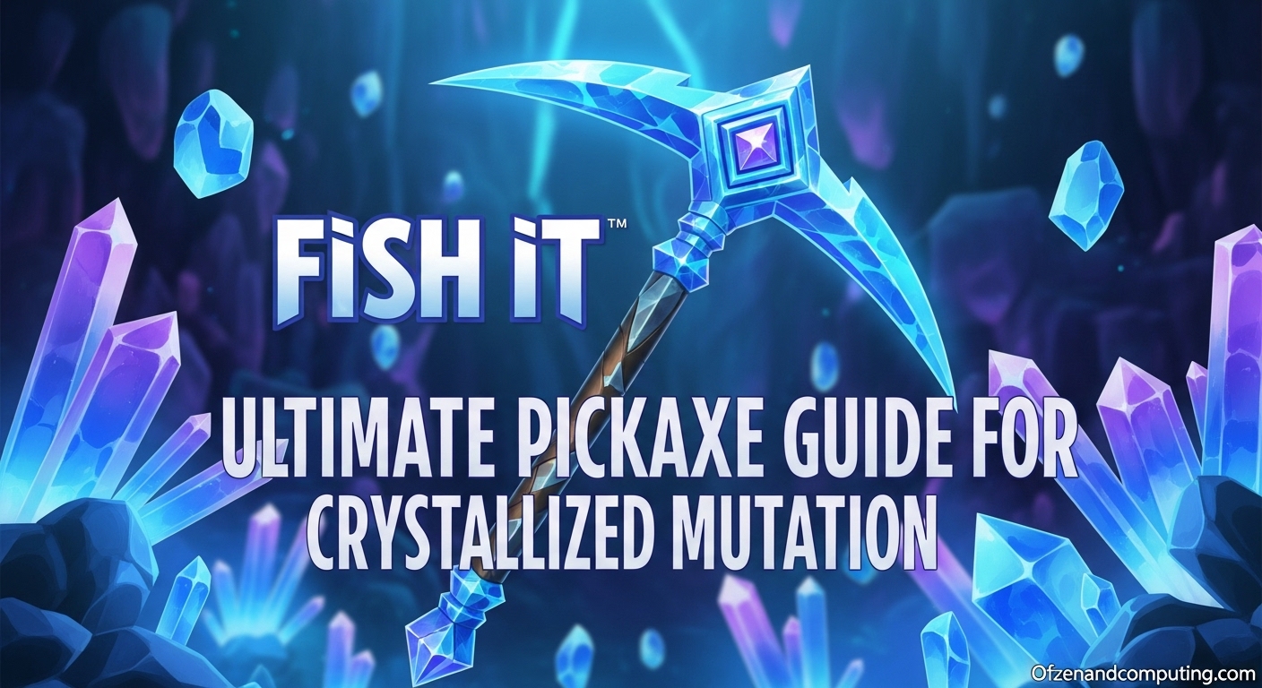 How to Get Pickaxe for Crystallized Mutation in Fish It