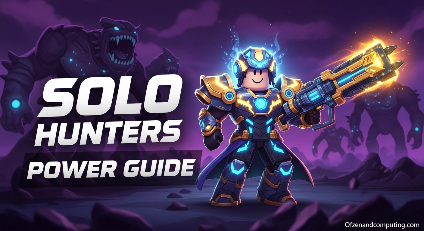 How to Increase Power Fast in Solo Hunters