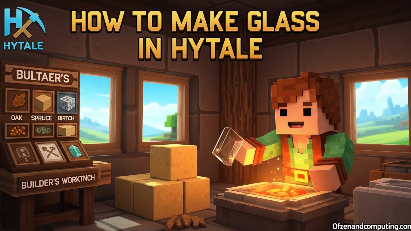 How to Make Glass in Hytale