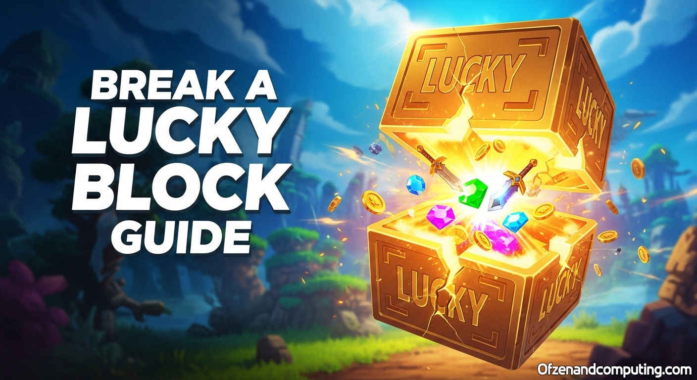 How to Play Break a Lucky Block