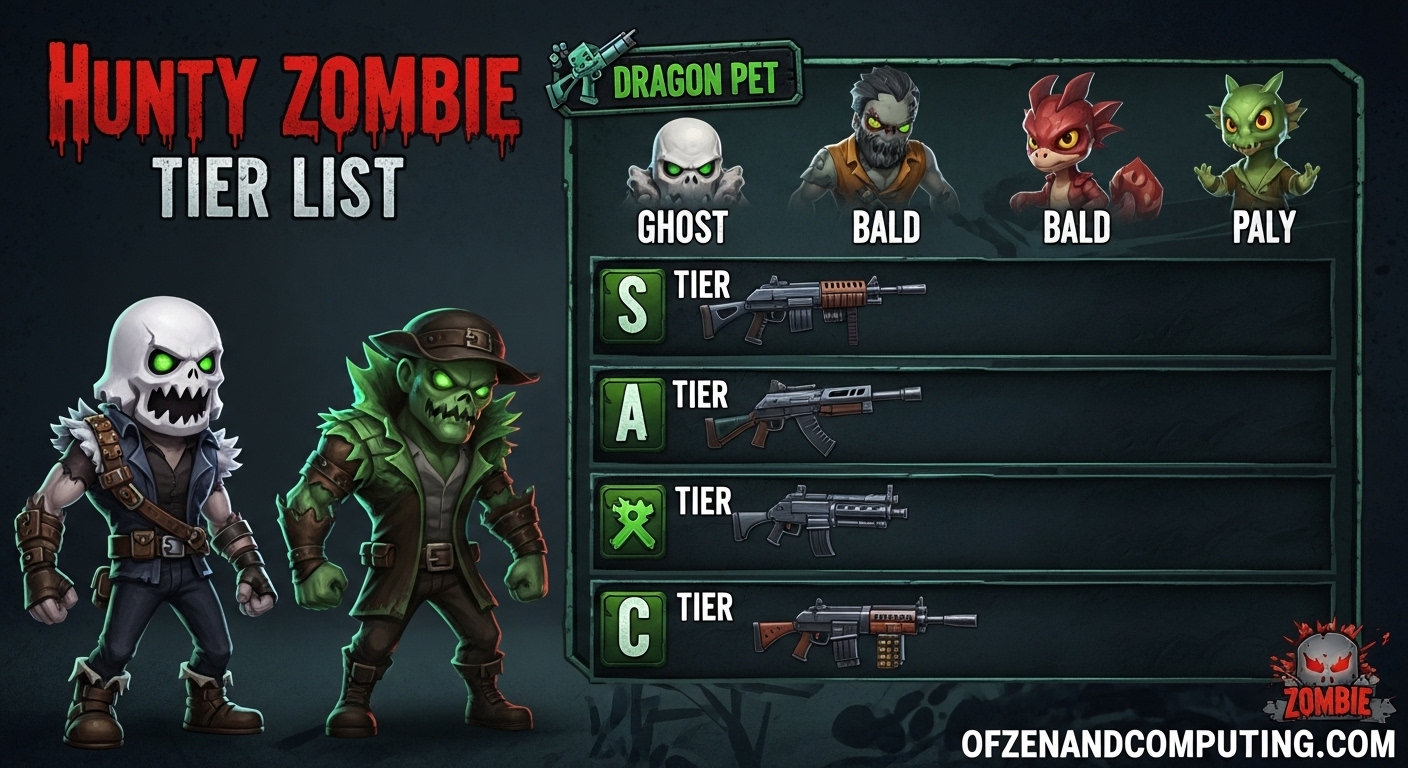 Hunty Zombie Tier List