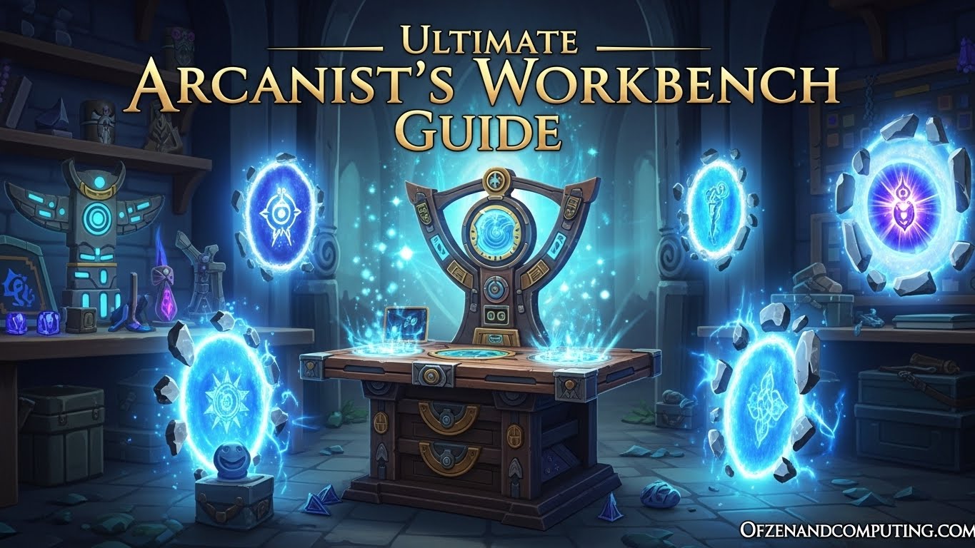 Hytale Arcanist's Workbench Recipes & Portals