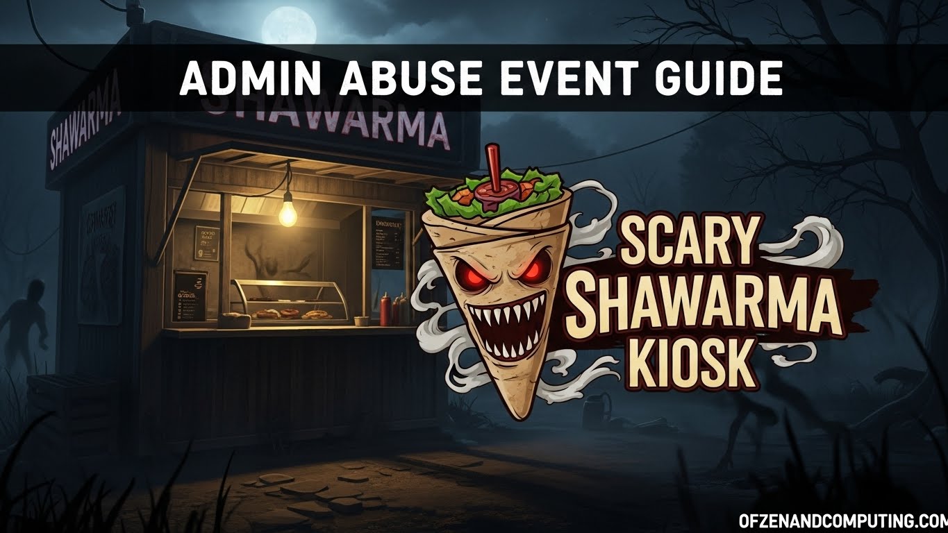 Is There Admin Abuse in Scary Shawarma Kiosk