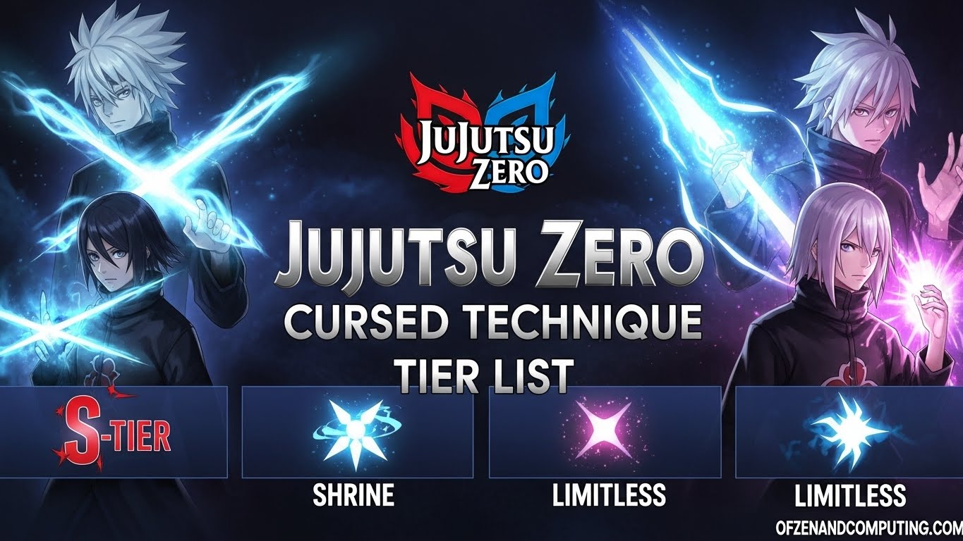 Jujutsu Zero Cursed Technique Tier List