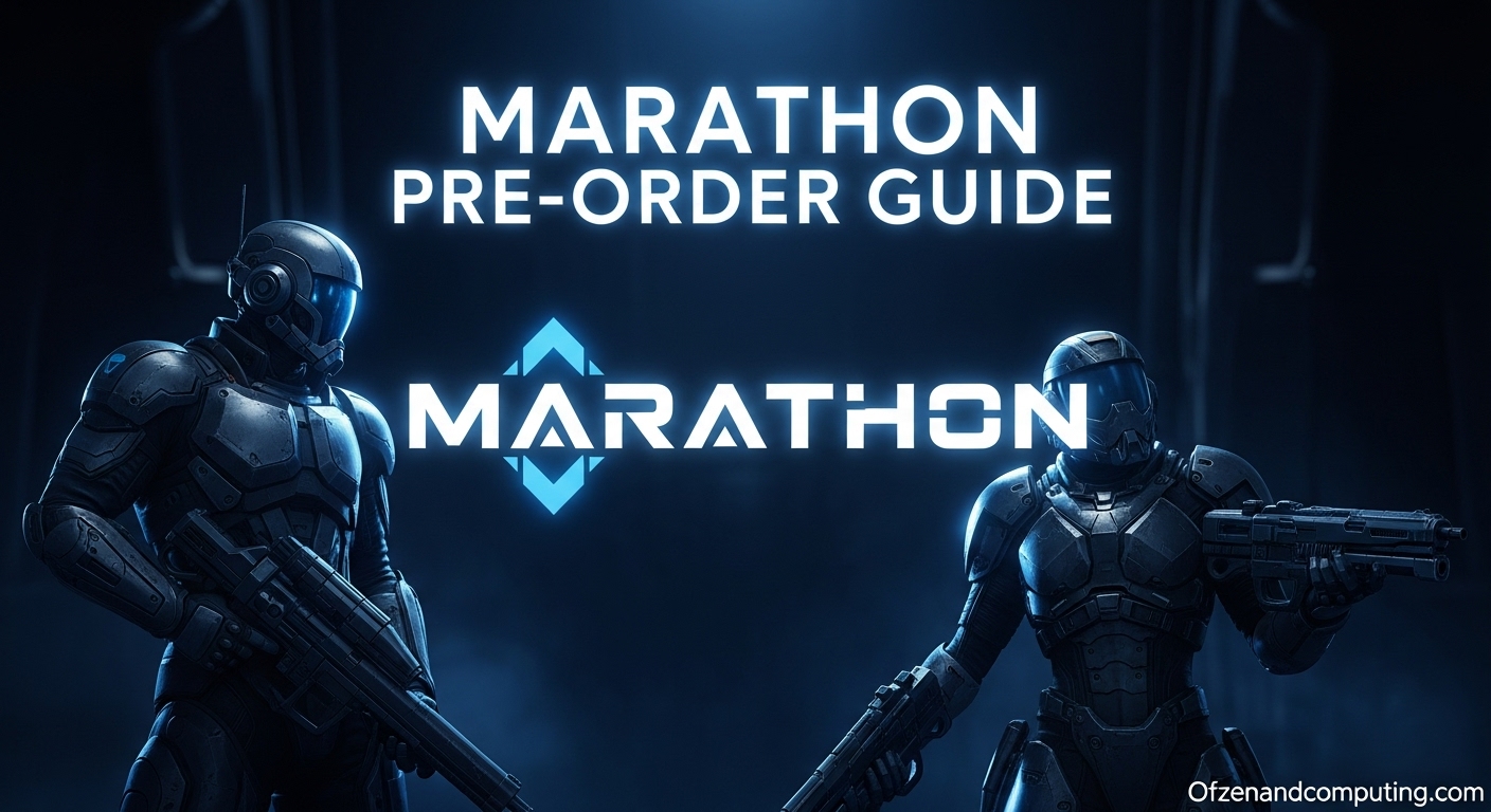 Marathon Pre-Order Guide