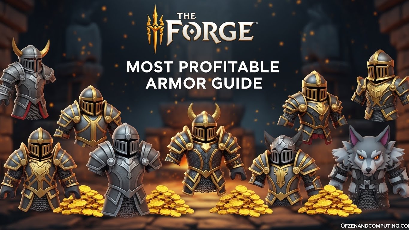 Most Profitable Armor The Forge