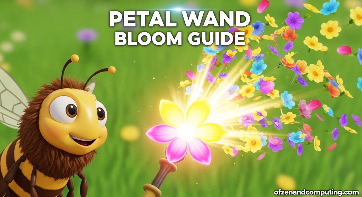 New Petal Wand Bee Swarm Simulator Guide