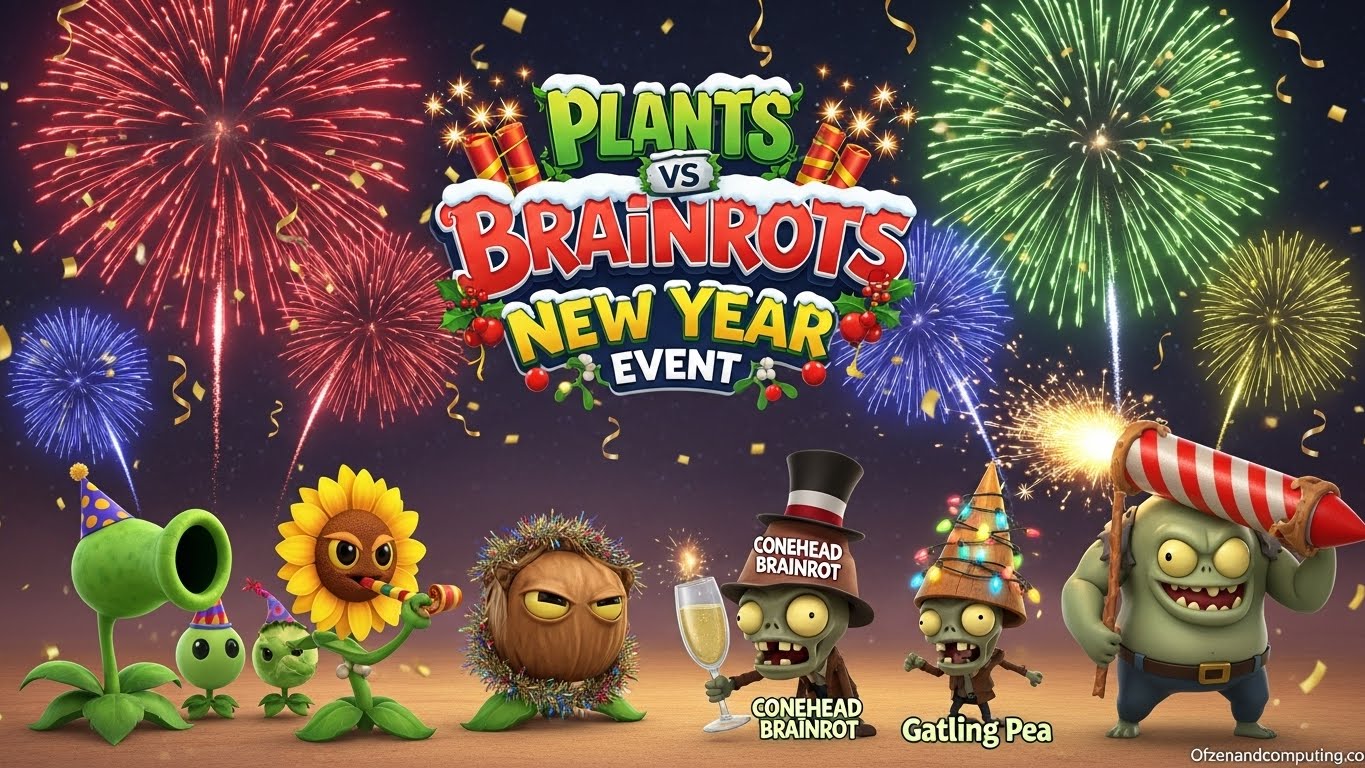 Plants Vs Brainrots New Year Event