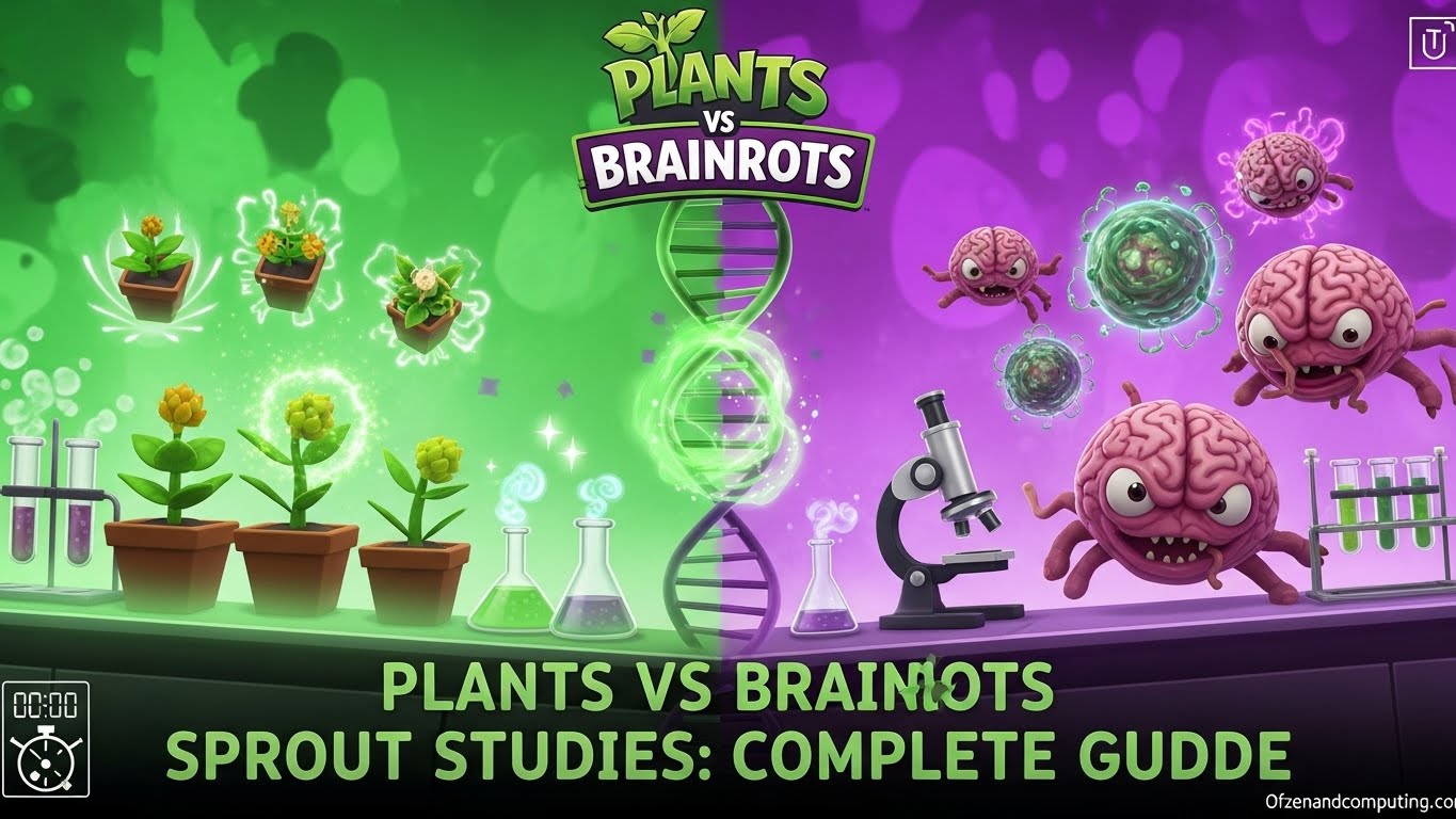 Plants vs Brainrots Sprout Studies Update