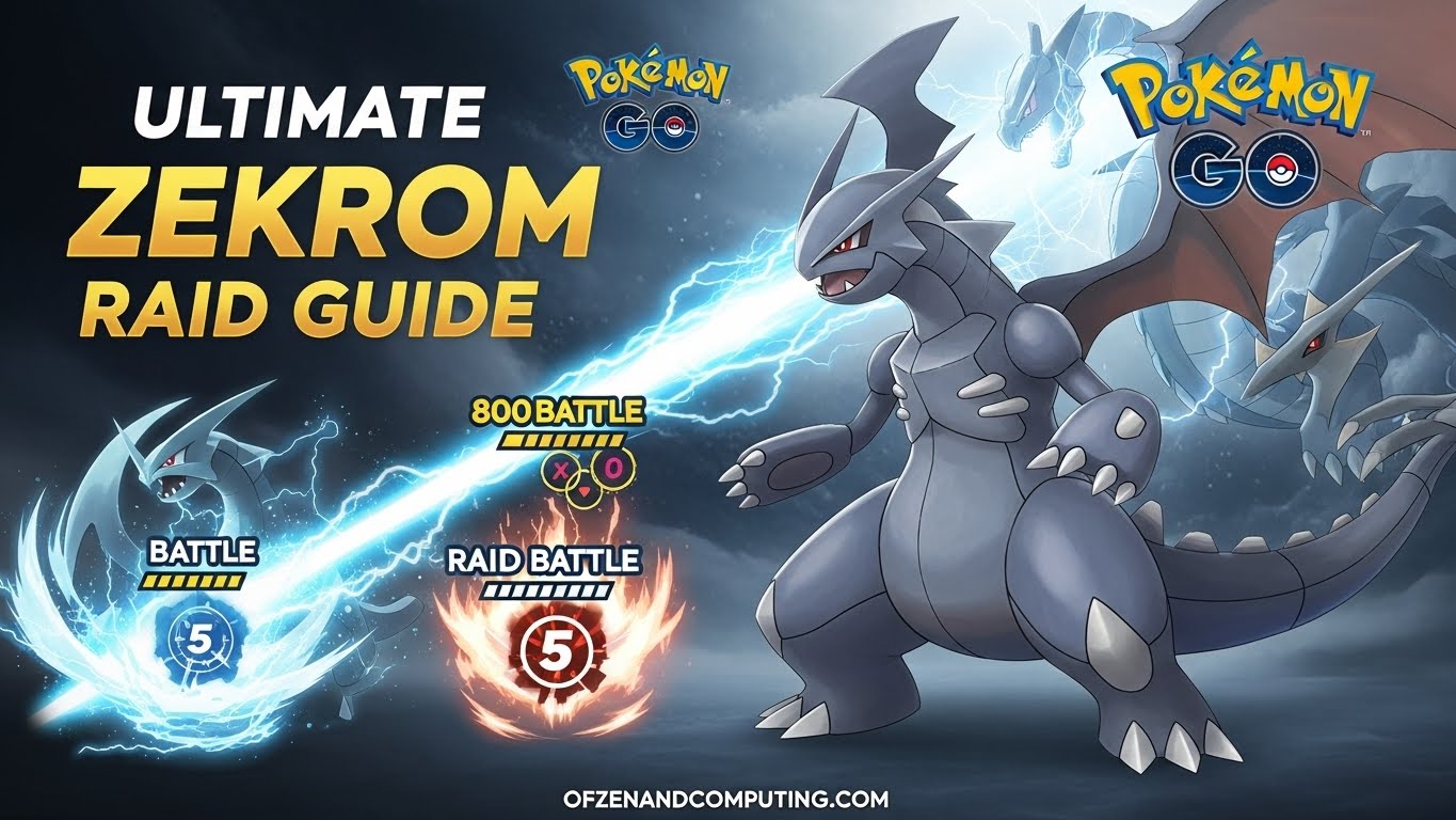 Pokemon GO Zekrom Raid Guide