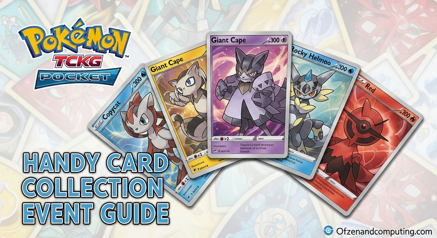 Pokemon TCG Pocket Handy Card Collection Event