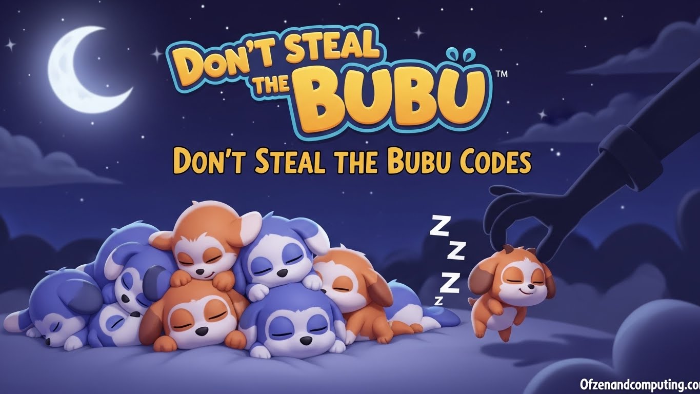 Roblox Don't Steal the Bubu Codes