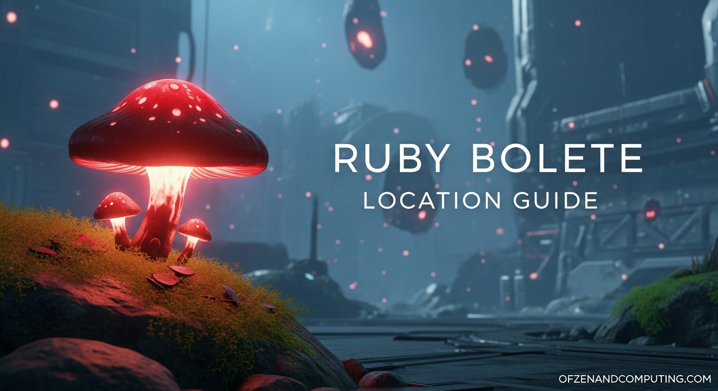 Ruby Bolete Location Guide