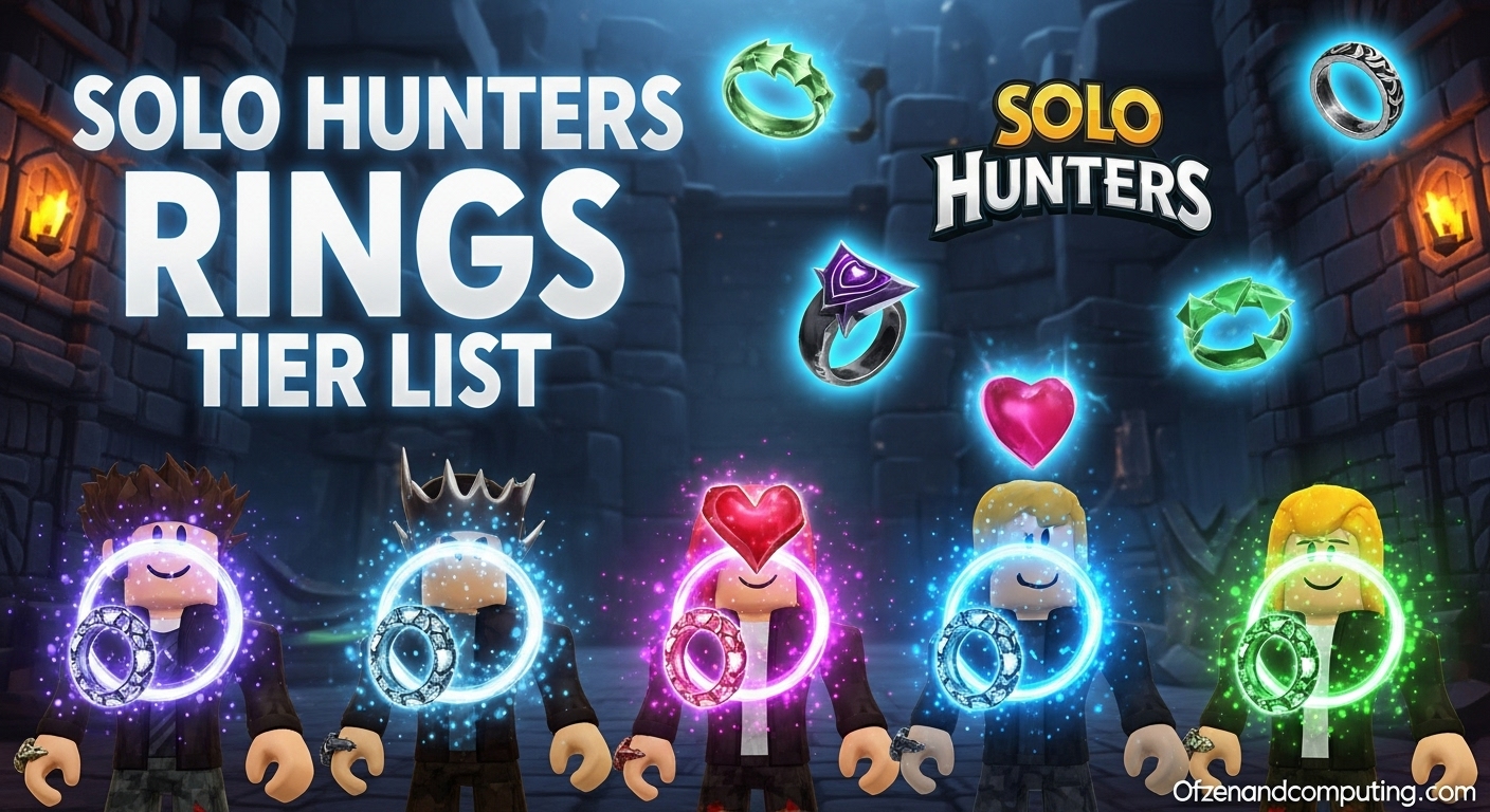 Solo Hunters Rings Tier List