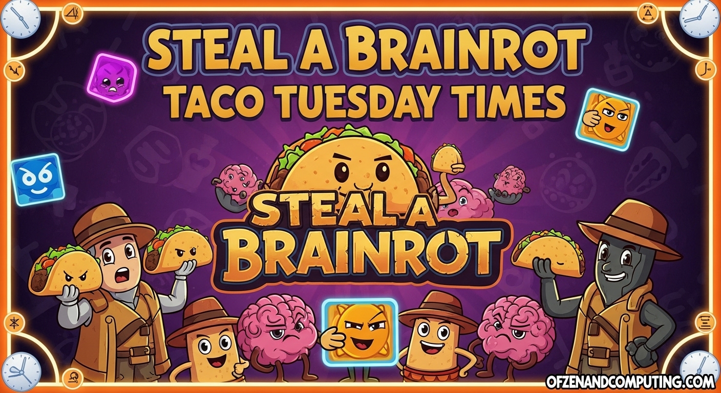 Steal a Brainrot Taco Tuesday Admin Abuse Times