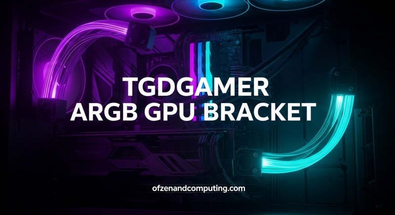 TGDGAMER ARGB GPU Bracket Review