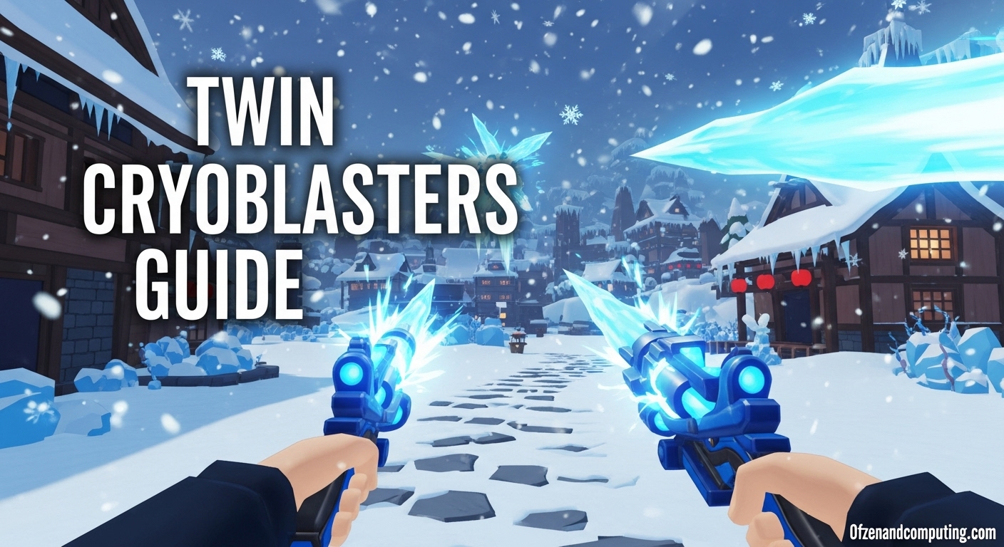 TWIN CRYOBLASTERS GUIDE