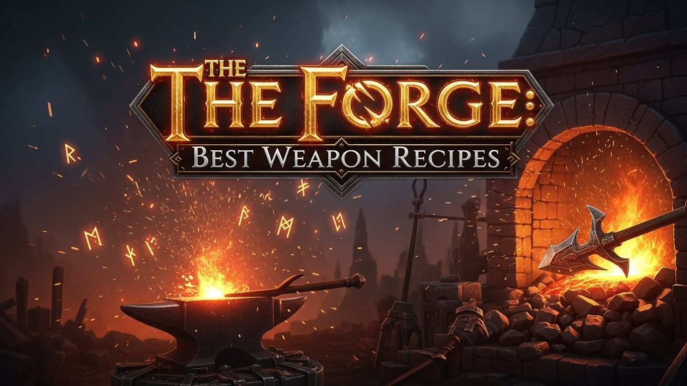 The Forge Best Weapon Recipes