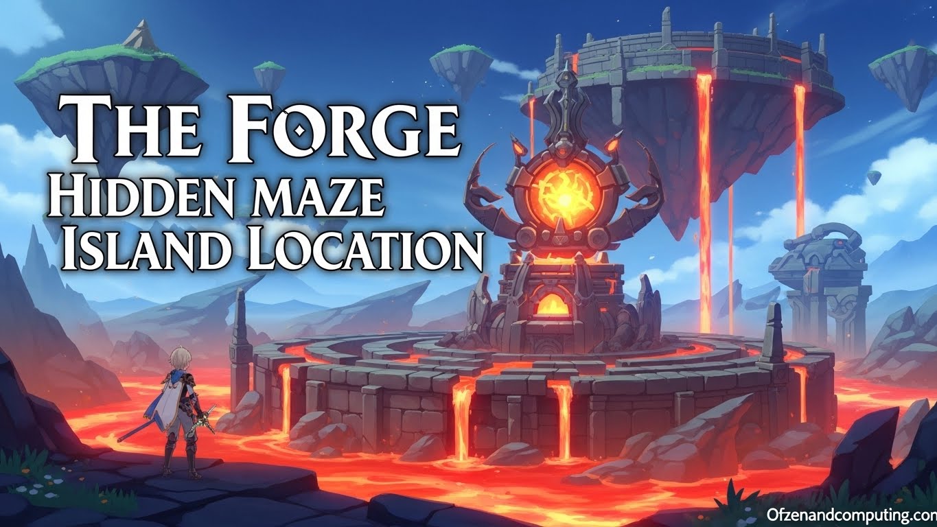 The Forge Hidden Maze Island