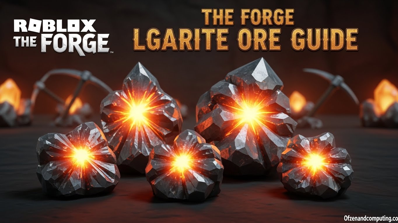 The Forge Lgarite Ore Guide