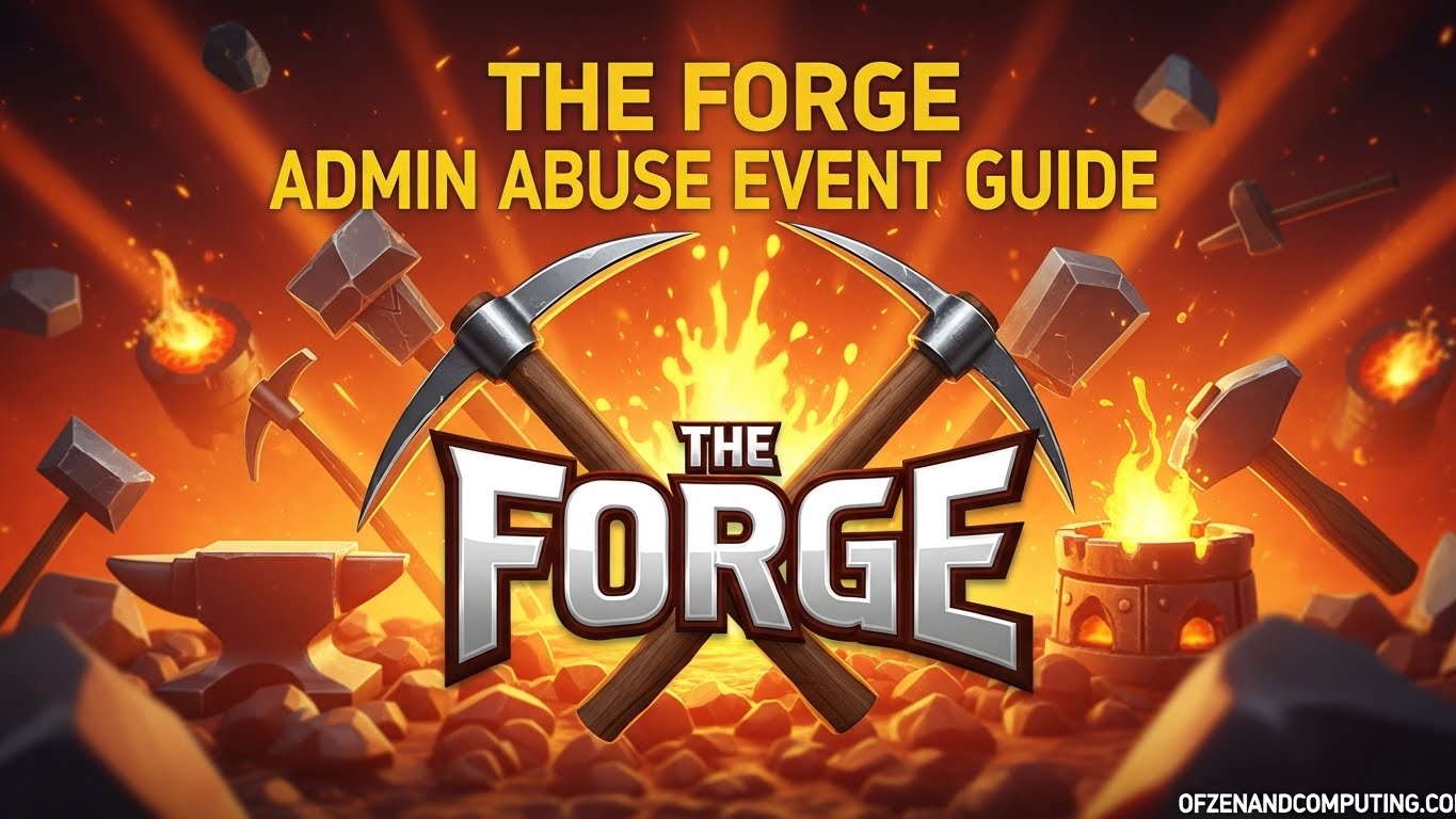 The Forge Roblox Admin Abuse Event
