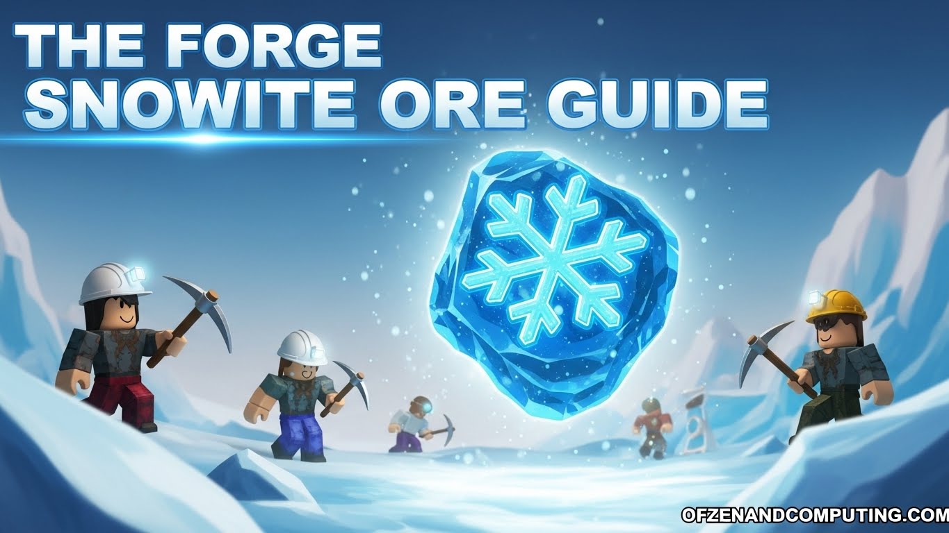 The Forge Snowite Guide